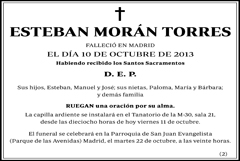 Esteban Morán Torres